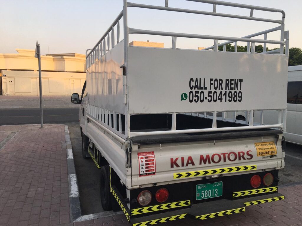 pickup truck rental in Dubai